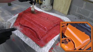 How to Create a Fiberglass Part From Scratch  Beginners Guide [upl. by Bough234]