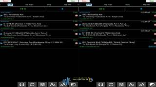 Limosys Driver App Double Broadcast Comparison [upl. by Hgiellek580]