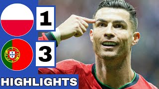 🔴Poland vs Portugal 13 Extended HIGHLIGHTS  UEFA Nations League [upl. by Juline]