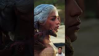 Daenerys targaryen 🐉🐉❤️ dragons brith 🔥🔥short gameofthrones [upl. by Leribag]