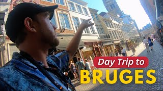 Day Trip to Bruges 🇧🇪 Walking Tour Bruges Belgium  Travel Guide [upl. by Ajat]