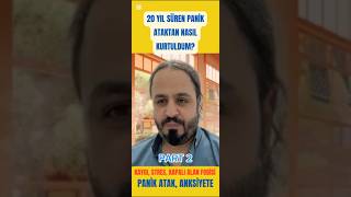 PANİK ATAK ANKSİYETE SOSYAL FOBİ KAPALI ALAN FOBİSİ TÜKENMİŞLİK SENDROMU [upl. by Yerocaj]