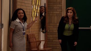 quotCancel classes and shut Abbott downquot Gregory amp Janine S04E02 45 Abbott Elementary [upl. by Kryska621]