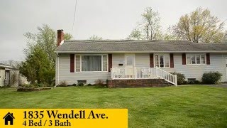 1835 Wendell Ave Lima OH 45805 [upl. by Heiner410]