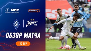 Highlights Krylia Sovetov vs Zenit  RPL 202324 [upl. by Arezzini]