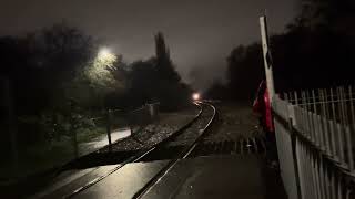 Nene Valley Railway 44871 Leaving by Fletton branch [upl. by Annayk]