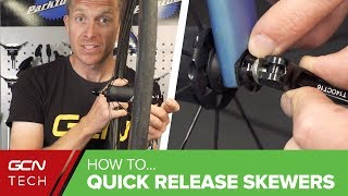 How To Use A Quick Release Skewer [upl. by Jonell800]