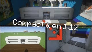 Comment faire une porte coulissante Minecraft [upl. by Harat]