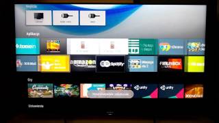 Philips Sony Bravia AndroidTV  Jak odinstalować aplikację z telewizora [upl. by Endora]