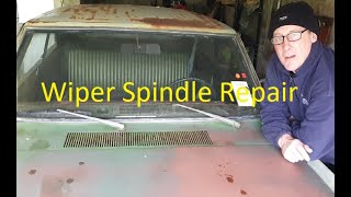 A Body Mopar Seized Wiper Spindle Revival [upl. by Meek]