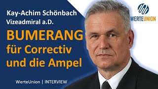 BUMERANG für Correctiv und die Ampel  Vizeadmiral KayAchim Schönbach im Interview [upl. by Fabio]