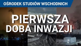 Wojna na Ukrainie Kijów Czarnobyl dezinformacja Podsumowanie pierwszej doby inwazji Rosji [upl. by Ainitsirk]