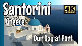 Our Day in Santorini  Greece  Royal Caribbean  Odyssey of the Seas  Greek Island Cruise [upl. by Alli194]