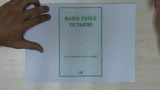 Hadis Usulü 1a  Hadis usulü ne demektir amacı nedir [upl. by Yelac]