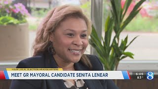 Meet Grand Rapids mayoral candidate Senita Lenear [upl. by Nosro]