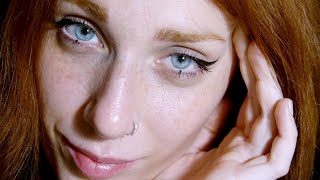 Eye Contact  ASMR  Positive Affirmation  Mouth Sounds  Layered Sounds [upl. by Adnale510]