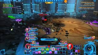 SWTOR HM Assault on Tython Last Boss  Master Oric Traless Sorcerer Healer POV [upl. by Aaronson]