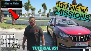 HOW TO INSTALL NEW MISSIONS IN GTA 5  GTA 5 MOD TUTORIAL  51  Hindi  By GT GAMING [upl. by Akinak318]