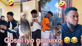 Markey Naagta Aad qabto ka adagtahay 🤣😂xamarfunnyvideos [upl. by Akenor]