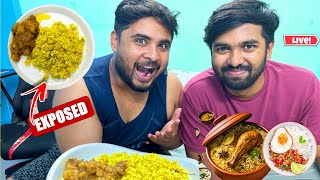 Exposing Bengali Thali with HrithikAdhikary [upl. by Lliw973]