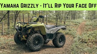 Yamaha Grizzly 700  2Year Review and Trail Rip  Why its a Fan Favorite [upl. by Reaht]