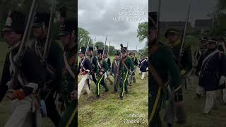 Shorts Reenactment Waterloo Ligny 1815 June 2 2024 [upl. by Pollack]