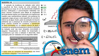 ENEM 2022  A variação da incidência de radiação solar sobre a superfície da Terra resulta em uma va [upl. by Erena978]