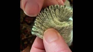 Demo a sock machine cuff with no selvedge [upl. by Schweiker]