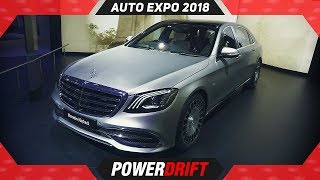 2018 Mercedes Maybach S650  AutoExpo  PowerDrift [upl. by Alamak949]