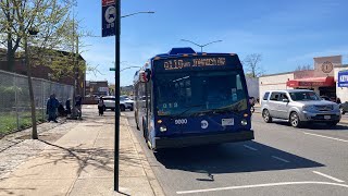 ᴴᴰ MTA Bus 2023 NovaBus LFS 9000 on the Q110 Bus  Jamaica Av202 St [upl. by Elkcim]