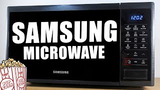 Samsung Microwave Oven 23L with Grill MG23J5133AK  MW5100J  Unboxing amp Test [upl. by Lindberg]