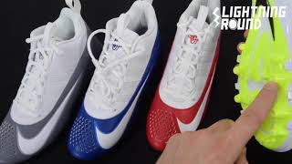 Nike Alpha Huarache 6 Varsity Lacrosse Cleats Lightning Round Video [upl. by Ailel]