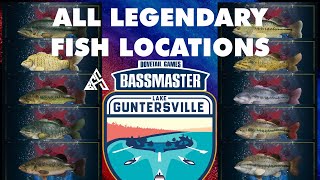 LEGENDARY FISH GUNTERSVILLE LAKE  Bassmaster Fishing 2022 [upl. by Teerprah]