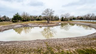 14 Acre Pond Build Timelapse  2 Months In 11 Minutes [upl. by Jaymee960]