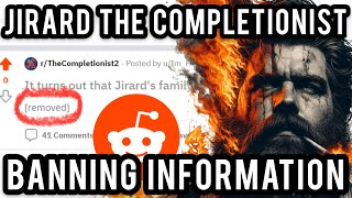 Jirard The Completionist Reddit Removes My Video [upl. by Fugate]