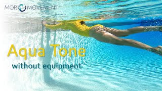 Aqua Tone  Pool Workout without equipment 2024 [upl. by Peskoff]