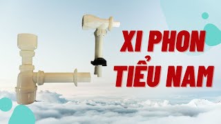 Xiphon tiểu nam amp Van xả tiểu nam Đại Ánh Sáng  Chính Thành  AquaMate  02213 863 837 [upl. by Enyalaj]