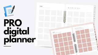 Best Way To Make a Digital Planner on Canva 🔥 [upl. by Watts]