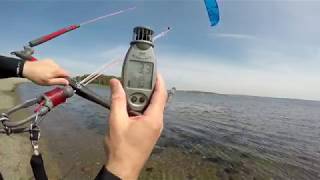 Light wind test Eleveight 16 FS kite [upl. by Eseilana861]