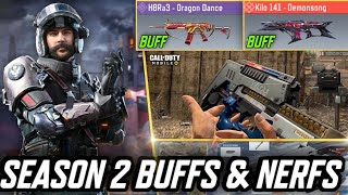 NEW Season 2 Leaks MP Changes  Buff and Nerf  Season 2 Crates amp more COD Mobile LEAKS 2022 [upl. by Cassaundra]