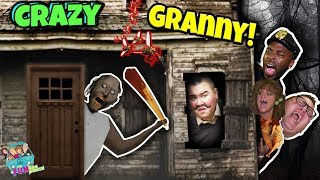 GRANNYS HOUSE CRAZY ESCAPE w HELLO NEIGHBOR GETS NOSY GRANNY REAL LIFE [upl. by Rebmak]