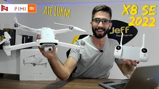 Drone da Xiaomi Conheça o FIMI X8 SE 2022 Grava em 4k GPS e Bateria GIGANTE Análise Completa [upl. by Ativ]