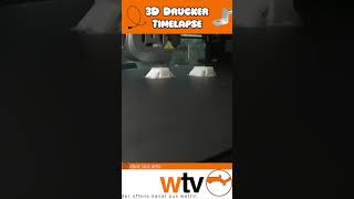 3D Drucker Timelapse  Kabelhalterungen [upl. by Neerehs]