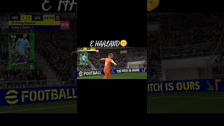 Erling Haaland New Goal Celebration 😄😄 efootball pesmobile haaland trending youtubeshorts [upl. by Reivaz501]