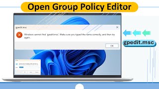 Mengatasi Windows Cannot Find gpeditmsc – Group Policy Editor Tidak Tampil [upl. by Romo]