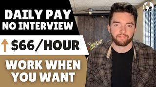 11 Daily Pay No Interview Online Jobs Work When You Want [upl. by Viveca]