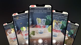 Augmented Reality Mixology Experience  Johnnie Walker [upl. by Rhea]