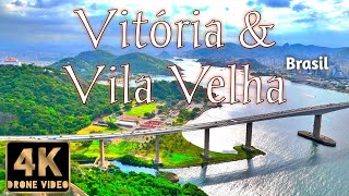 Vitoria Espirito Santo Brasil 4K HDR Drone [upl. by Kelci]