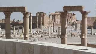 360 degree view of Palmyra taken from the Roman Theatre [upl. by Ameline502]