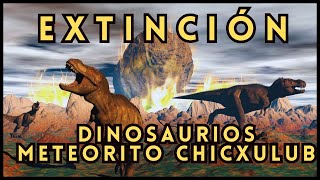 🔴EXTINCIÓN DINOSAURIOS CRÁTER de CHICXULUB 🦕🦖☄ 🇲🇽 historia history [upl. by Atla]